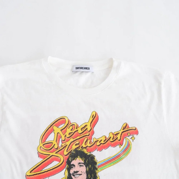 Daydreamer Rod Stewart World Tour '78 To '79 100%  Cotton Tee T-Shirt S - Picture 9 of 12